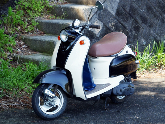 バイクのメットインの開錠